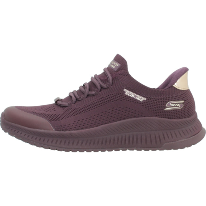 Sneakers De  Mujer Slip-ins Bobs Squad 4 Dire Step Burdeos