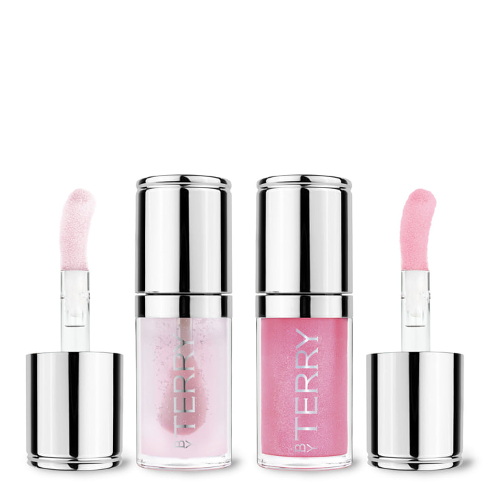 Rosy Glow Lip Duo - Coffret Baume de Rose Lip Oil Sérum 4.5ml + Baume de Rose Glow Gloss 5ml