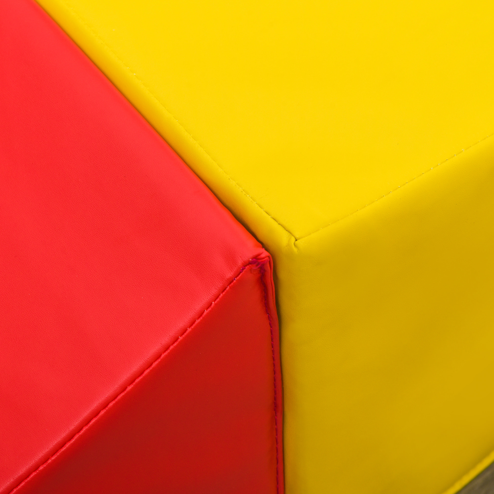 4 blocs de construction en mousse XL - modules de motricité - certifiés normes EN71-1-2-3 - mousse EPE revêtement PU bleu rouge jaune