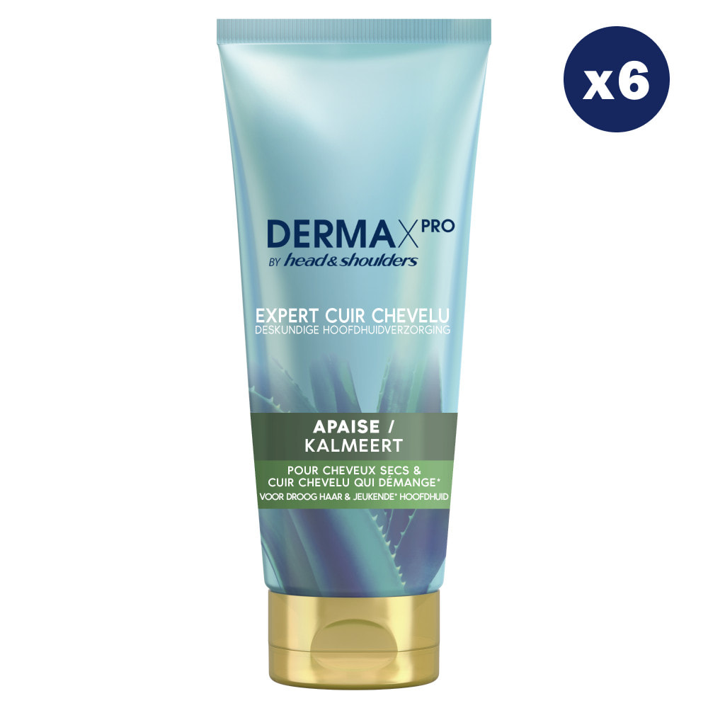 6 Après-Shampoings Apaise 200ml, DERMAxPRO by Head & Shoulders