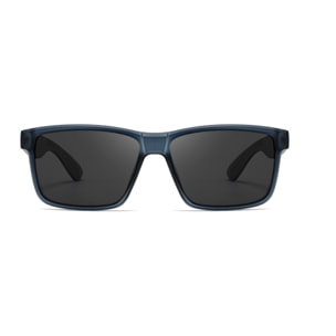 Gafas de sol PALO ALTO SURF - Azul mate transparente / Polarizada ahumada