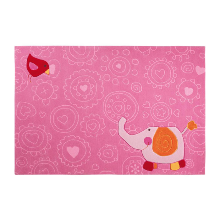 Tapis enfant fait main en acrylique TELA