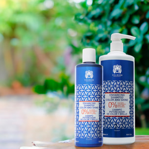 Valquer Champú Zero % potenciador del color y brillo para cabellos teñidos- 400 ml