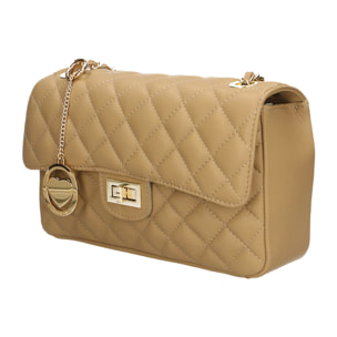 Chicca Borse Borsa a Spalla Beige