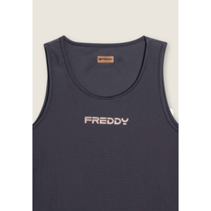 Canotta tecnica con girospalla ampio e taglio regular