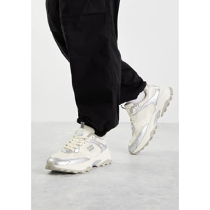 Zapatillas Deportivas Unisex Modelo  347 Track Flag Plata