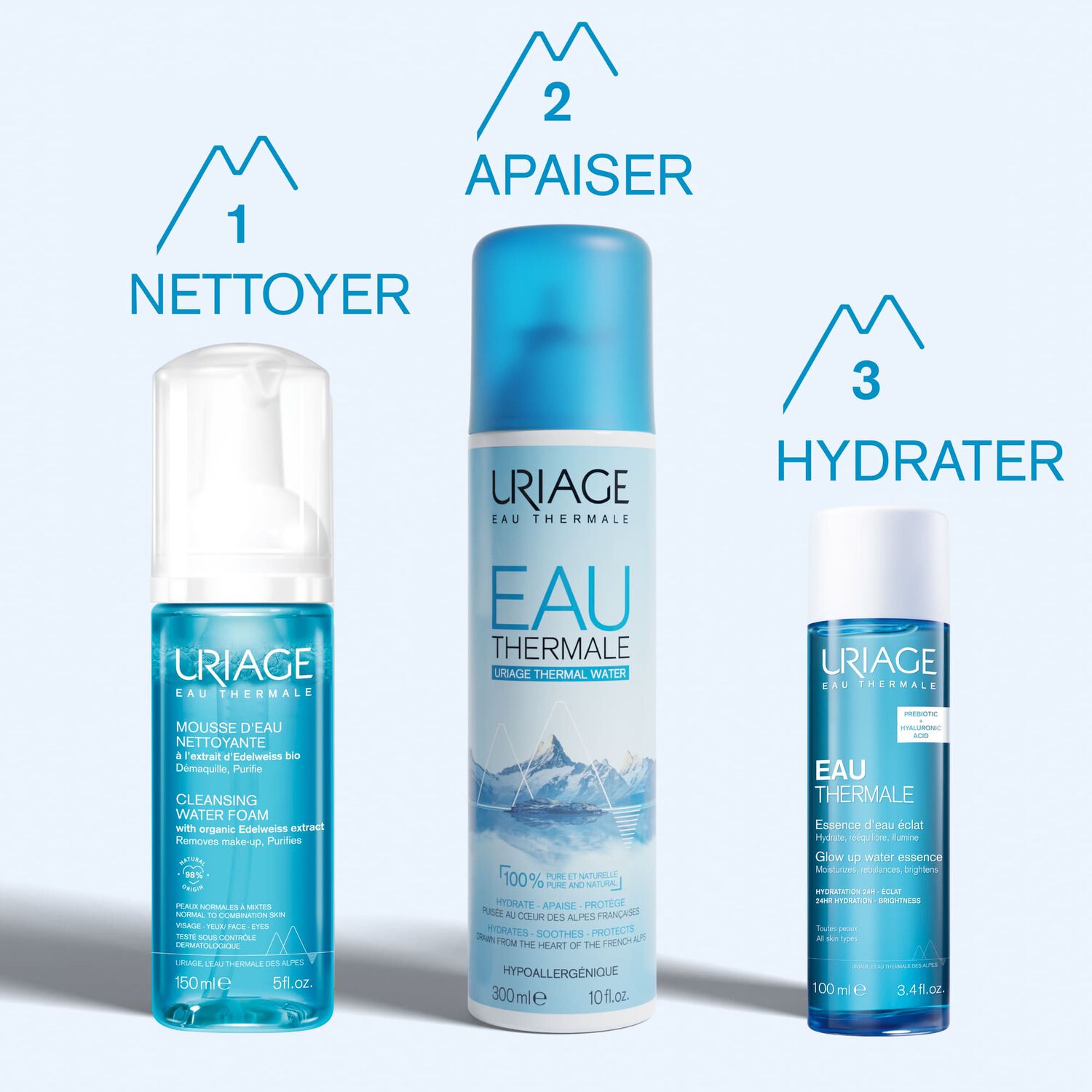 Eau Thermale - Essence d'Eau Éclat - Hydrate, Rééquilibre & Illumine 100 ml