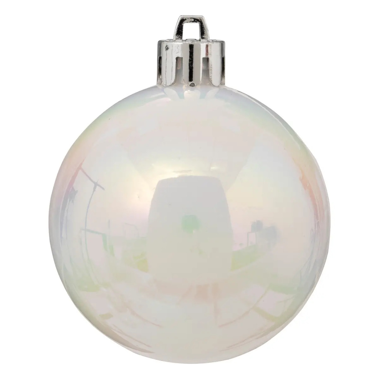 Kit de sapin "Colorama de Noël" 18 pièces argent/blanc