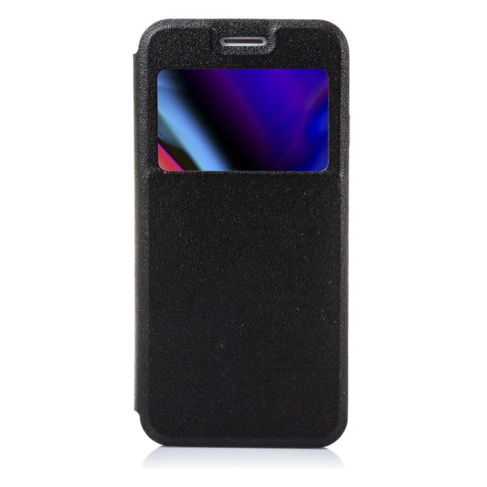 FUNDA LIBRO CON VENTANA CIERRE MAGNÉTICO IPHONE 7 PLUS/ IPHONE 8 PLUS