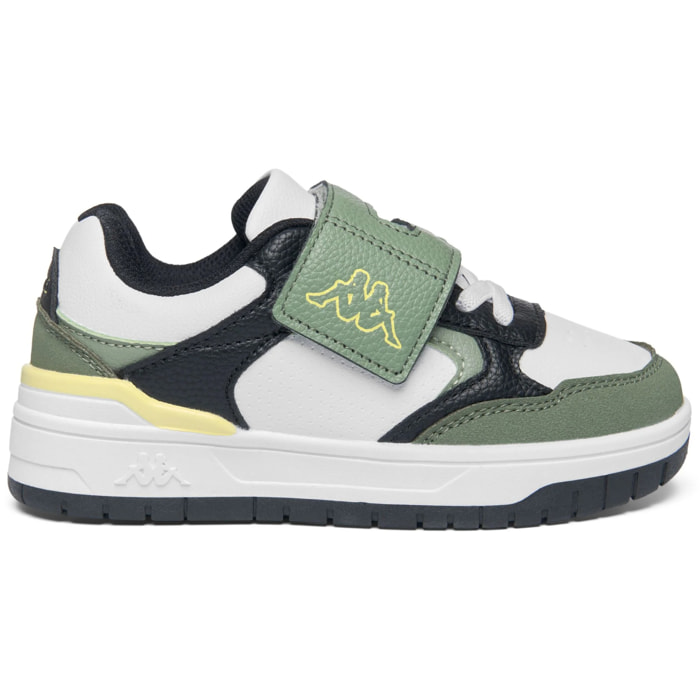Kappa - Sneakers Bambino/a Grigio - Logo Manis 2.0 Ev Kid