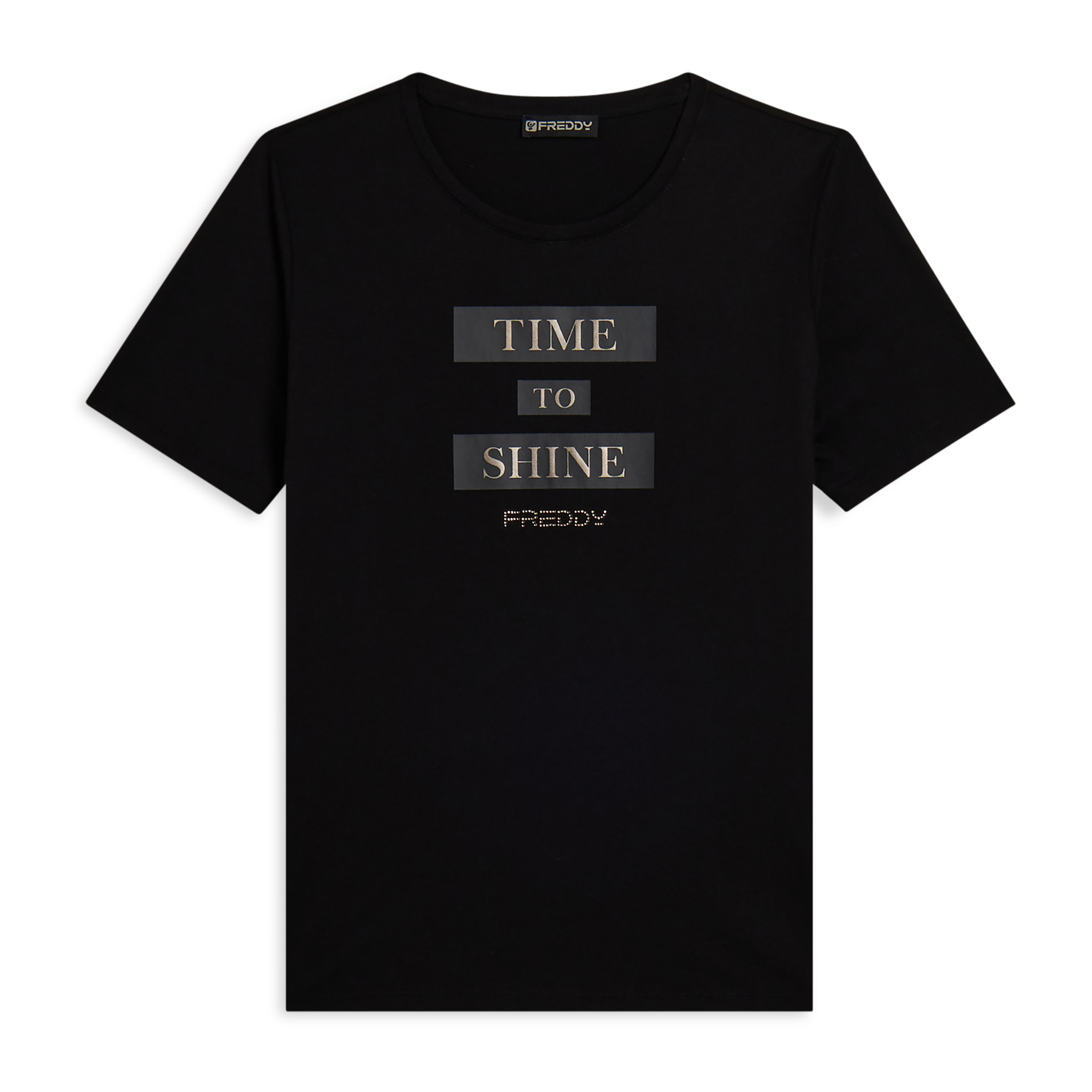 T-shirt da donna con grafica e slogan motivazionale