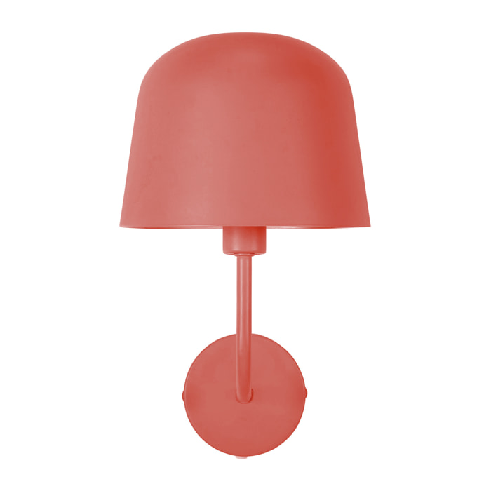FORLIGHT Fres aplique interior en naranja para bombilla E14