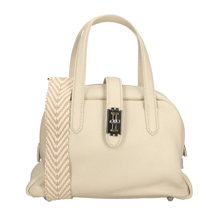 Borsa a mano da Donna Orietta in Vera Pelle Made in Italy 13x20x7 cm