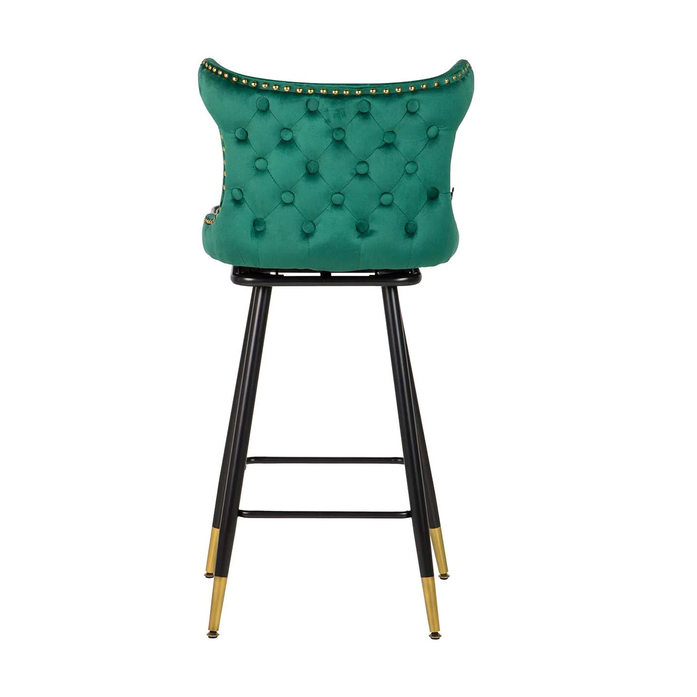 Taburete Bar Velvet Verde Clinton 46x53x105 Cm