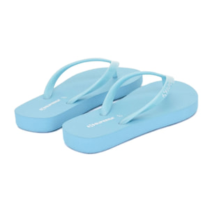 Slippers Superga Bambino/a Blu 4121 Kids Flip Flops