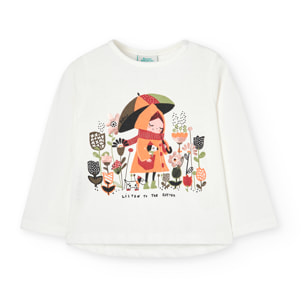 Camiseta punto de bebé niña -BCI