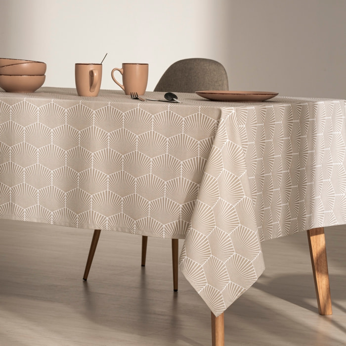 Mantel antimanchas BELISSA BEIGE
