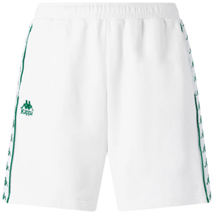 Pantaloni Corti Kappa Uomo 222 Banda Oviedo Grigio