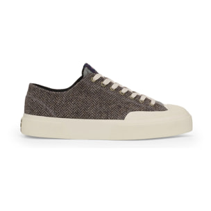 Superga - Sneakers Uomo Donna Grigio - 2432 WORKS WOOL PATCHWORK