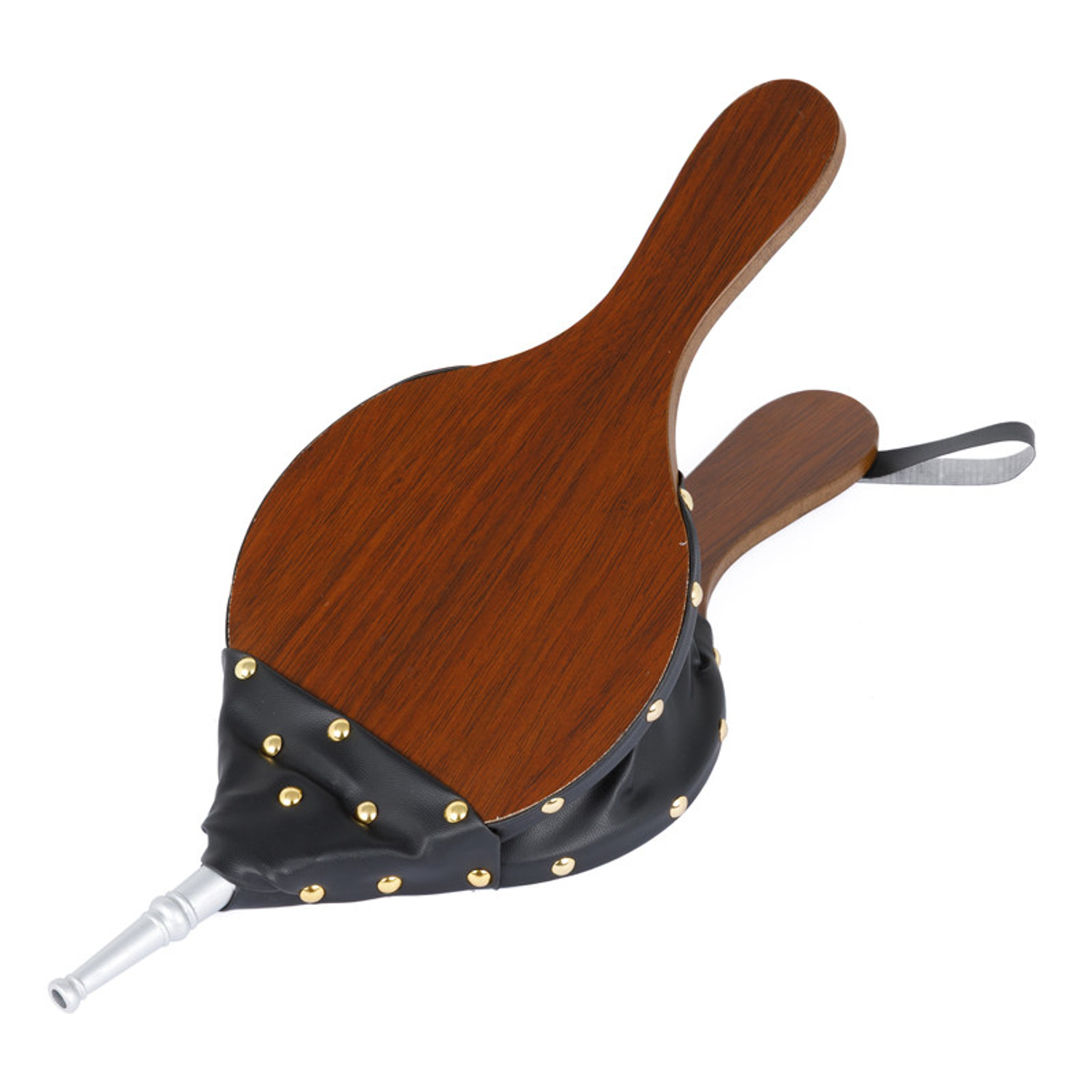 Soufflet à feu en bois marron