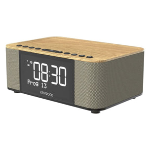 Radio réveil KENWOOD CRST40DABM Bois