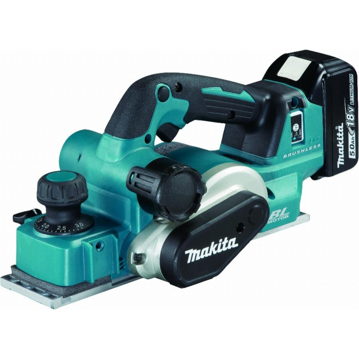 Cepillo MAKITA 18V Li-Ion 5 Ah 82 mm Bluetooth - DKP181RTJU