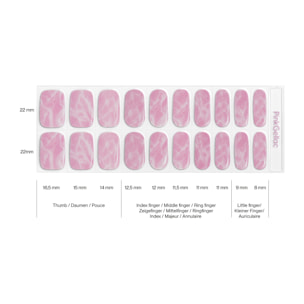 Stickers gel - 0048 Marbled Pink