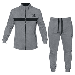Tuta Uomo DIADORA Cotone Felpato Zip 3 Colori Art.178676