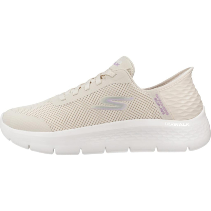 Sneakers De  Mujer Go Walk Flex Grand Entry Beis