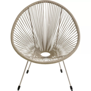 Salon de jardin Acapulco Mono beige Kare Design