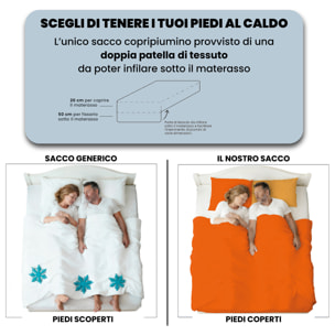 PARURE COPRIPIUMINO VERA PIAZZA E MEZZA