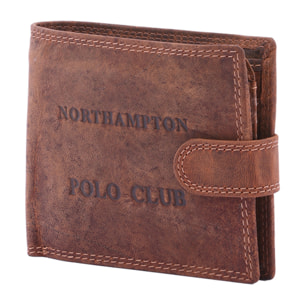 Portafoglio  da uomo In Vera pelle Made in Italy 10x12,5x3 cm