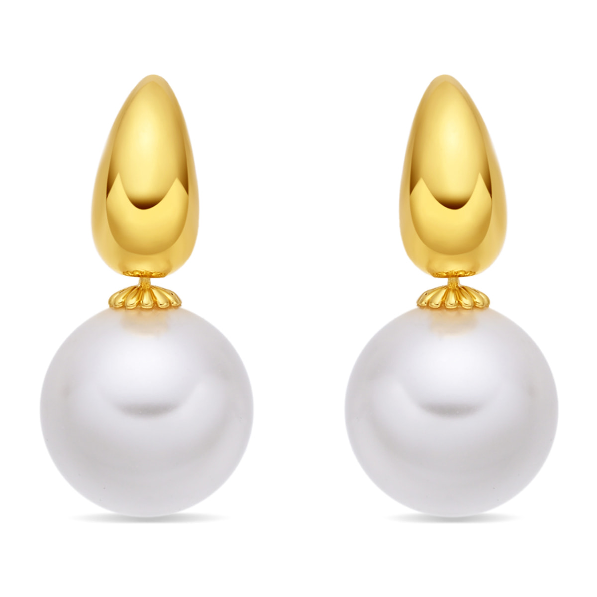 Pendientes Rosmi acabado oro amarillo 18k