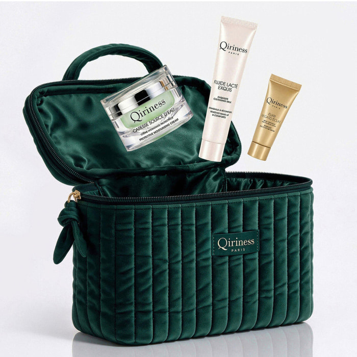 Source d'Eau - Coffret Crème Hydratante Protectrice 50 ml + 2 Produits + Trousse