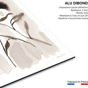 Tableau de fleurs impression de fleurs i  Tableau alu Dibond