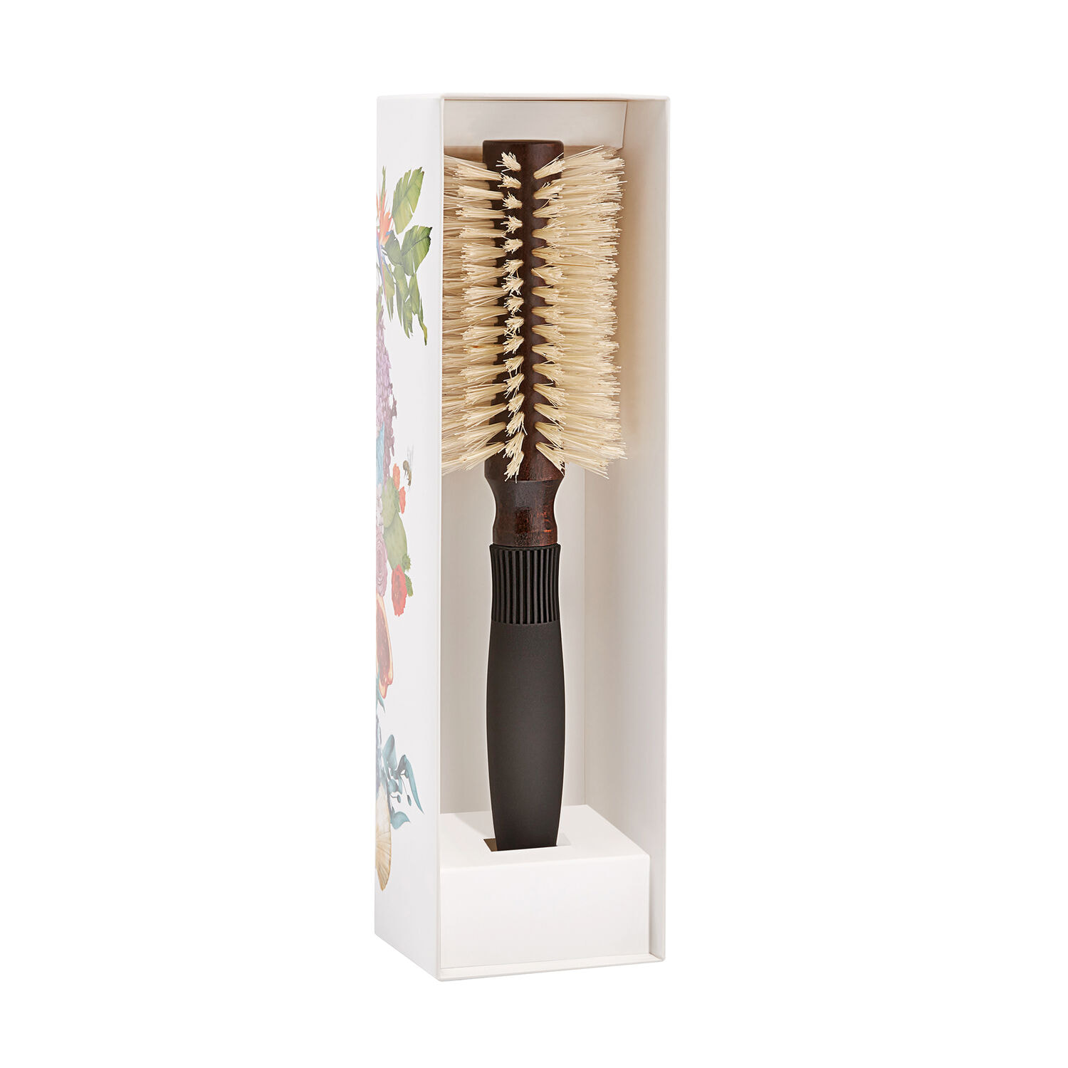 Brosse Pré-Incurvée Brushing 12 Rangs - Poils de Sangliers