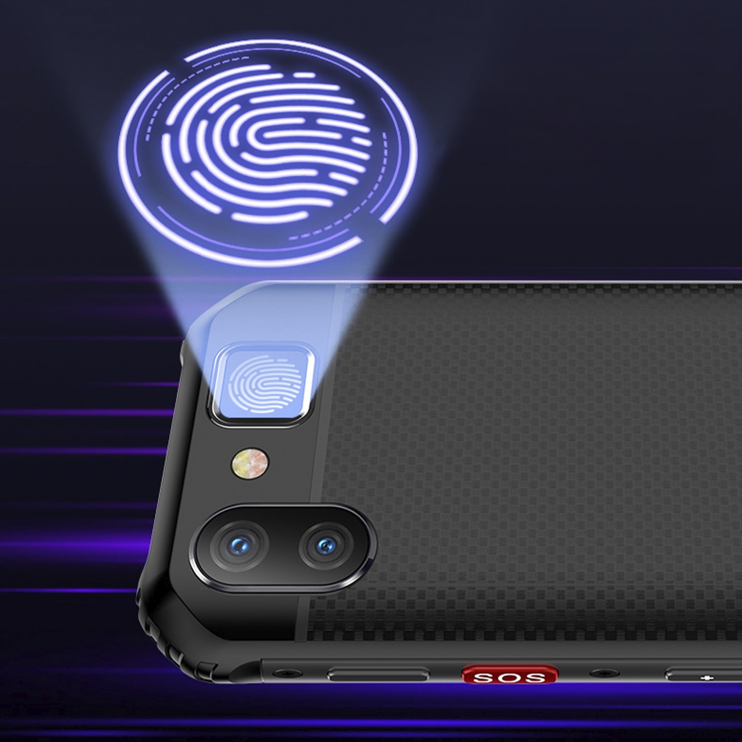 DAM Smartphone robusto  SMINI S10 4G, Android 6.0, 3 GB RAM + 64 GB. schermo da 3''. IP68 3 LIVELLO DI PROVA (Anticaduta, Polvere, Acqua) Doppia SIM. 5,2x1,6x9,8 cm. Colore nero