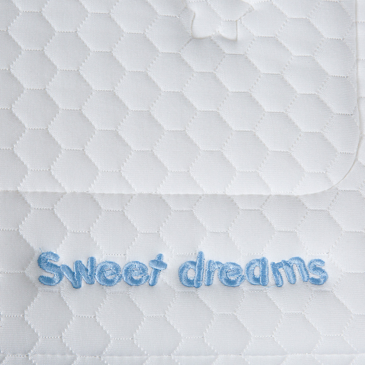 Matelas Enfant Ourson, glissière Bleu, 14 cm, Mousse Haute Densité Supersoft, Déhoussable, Soutien Medium, Fabrication Française, CertiPUR Oeko-Tex