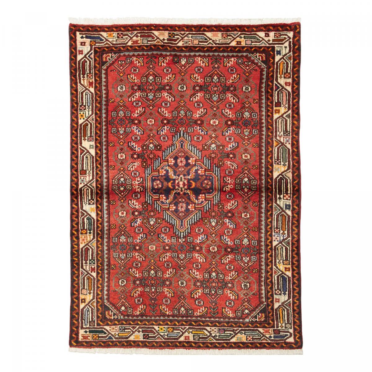 Tapis d'orient à motif oriental, noué main en laine, ELUMO