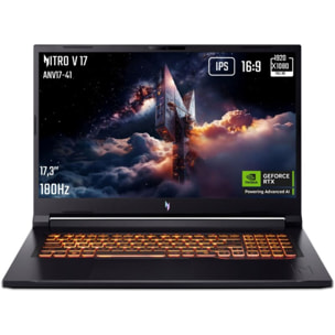 PC Gamer ACER Nitro V 17,3" FHD 144Hz AMD Ryzen 7 260 Nvidia GeForce RTX 5060 32 Go RAM DDR5 1 To