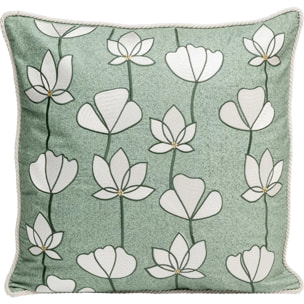 Coussin Zari vert Kare Design