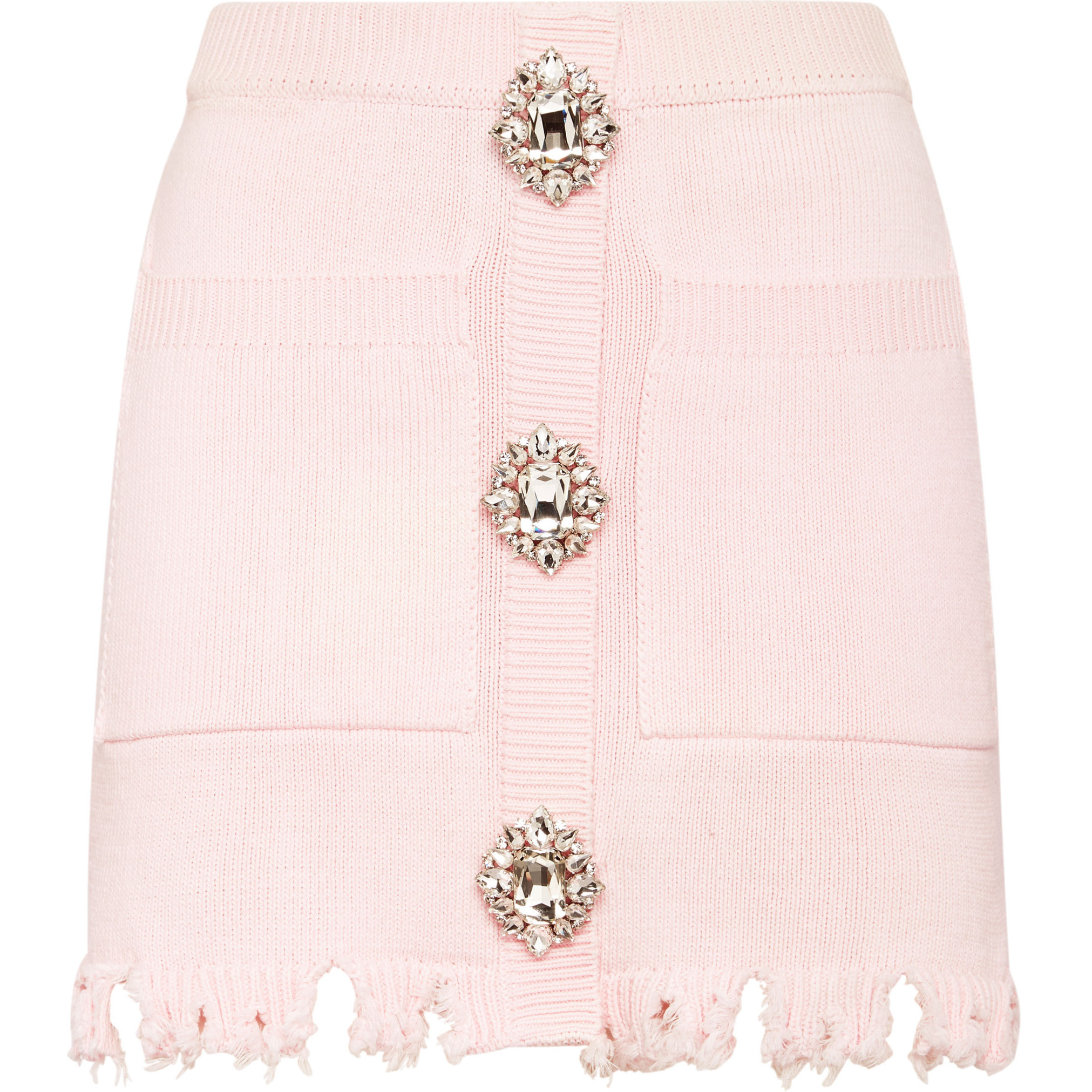 PHILIPP PLEIN Knit Short Skirt MONOGRAM