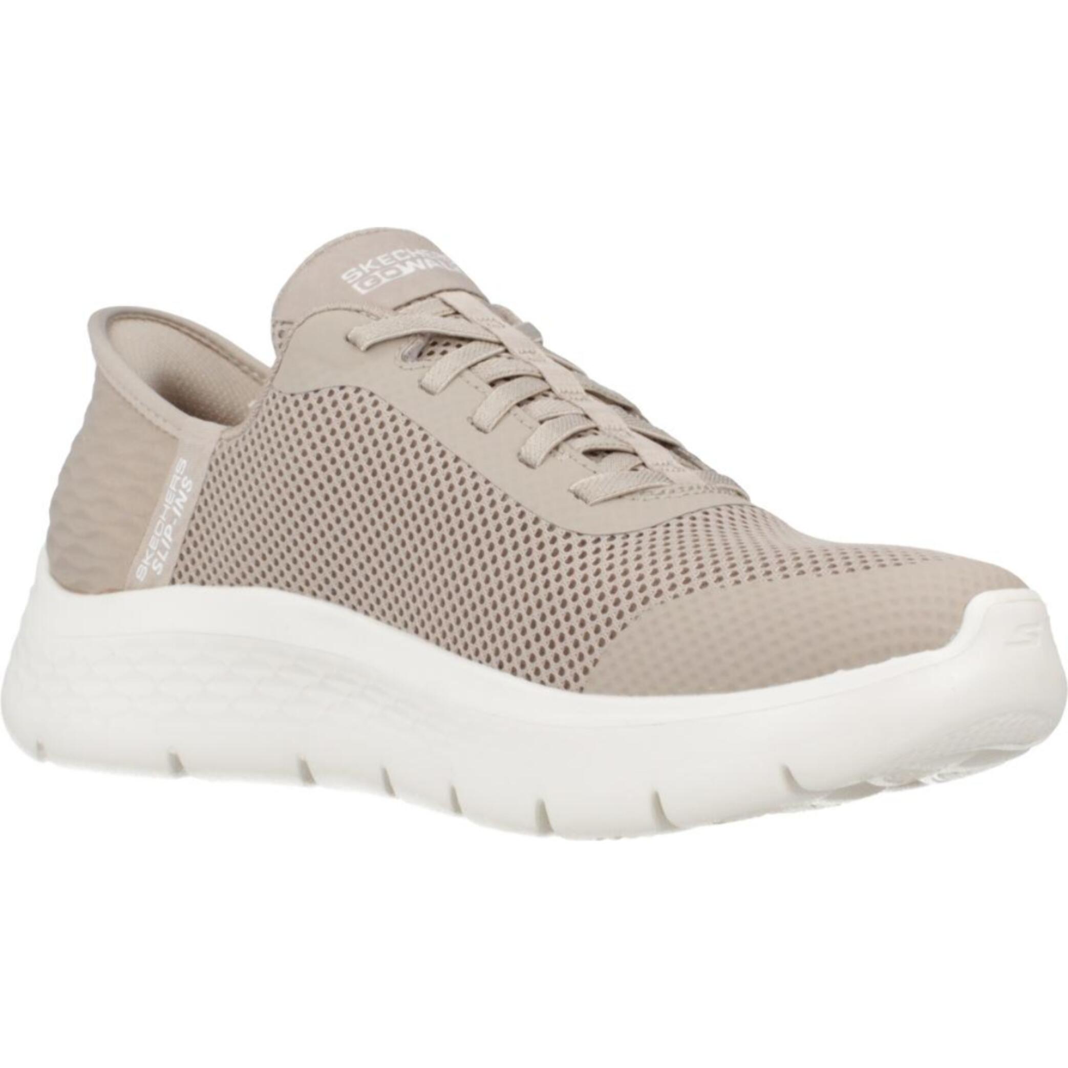 Sneakers De  Mujer Go Walk Flex Grand Entry Marron