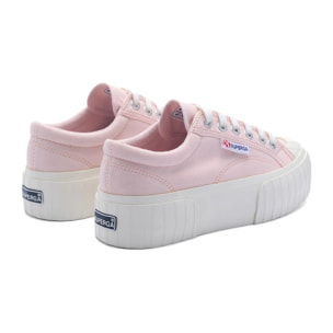 Superga - Sneakers Donna Rosa - 2631 Stripe Platform