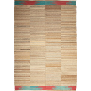 Authentique Tapis d'Orient kilim fait main en laine M