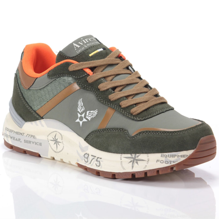 Sneakers Avirex Aston Green Verde