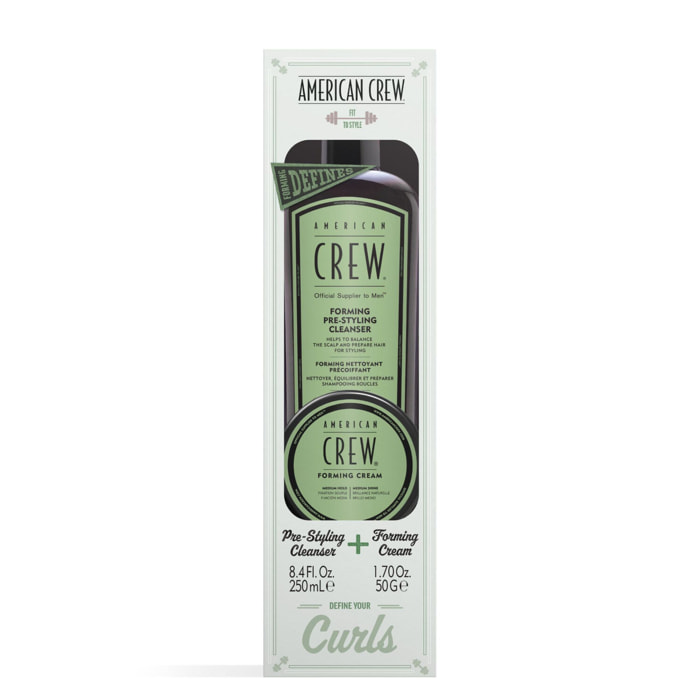 Crew Styling - Coffret Shampoing Forming Pre-Styling 250 ml + Forming Cream 50g