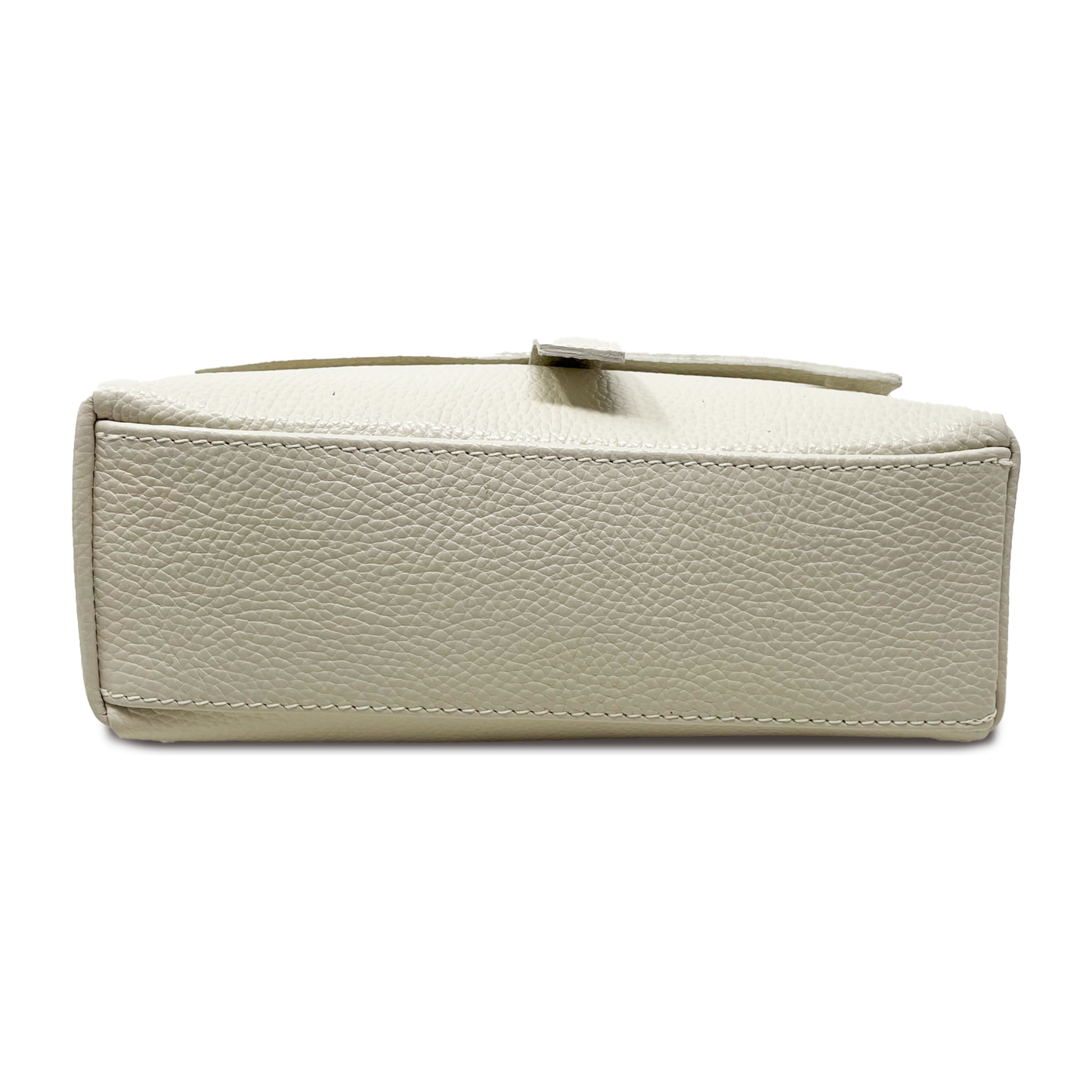 Chicca Borse - Tracollina Clutch Donna in Vera Pelle - Colore Beige