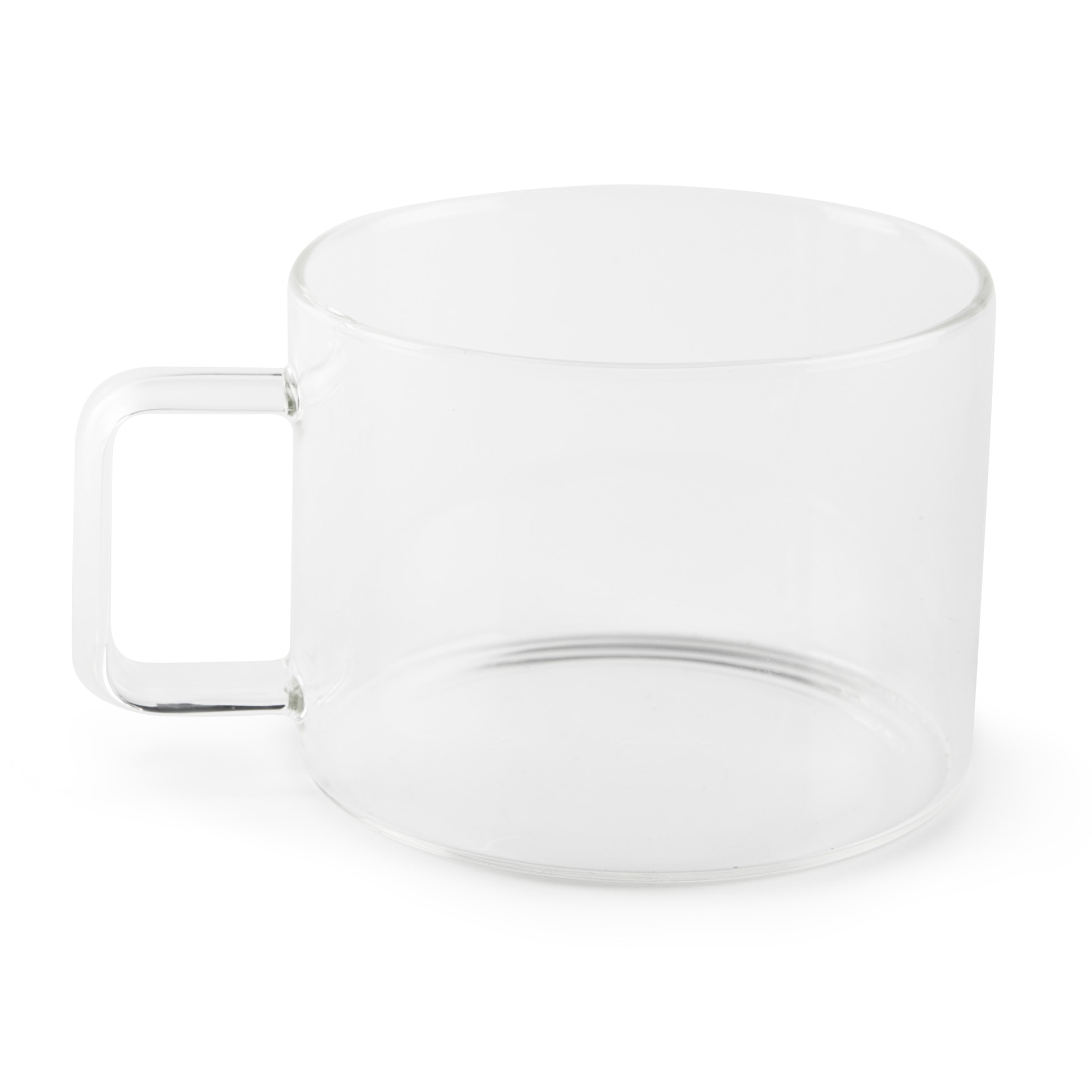 Set de 6 Grandes Tasses Excelsa – Essential, Verre Transparent
