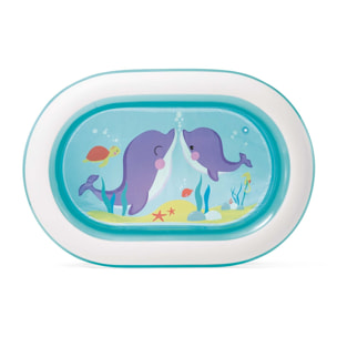Intex Piscina Baby Ovale, Colori Assortiti, 163x107x46 cm